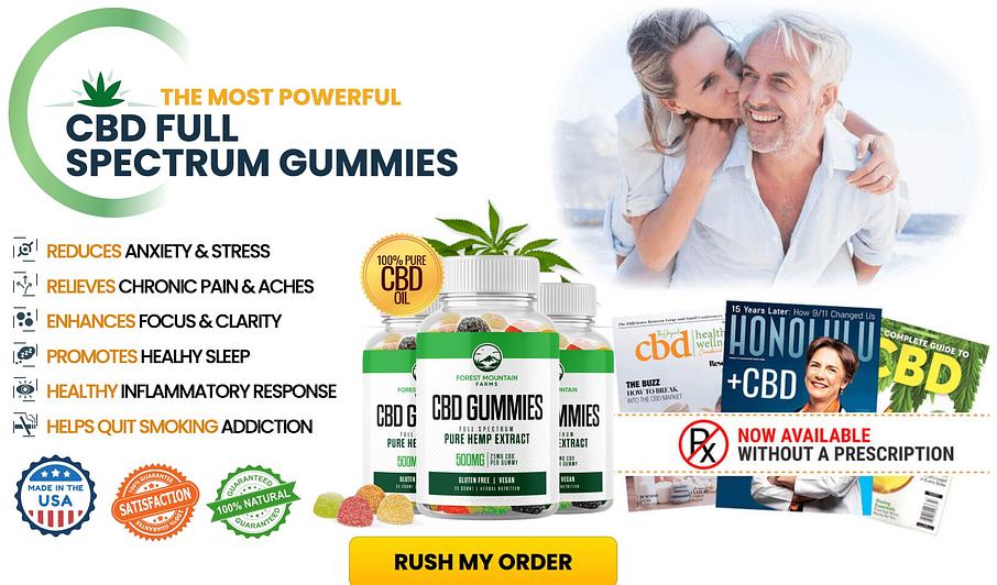 Forest Mountain Farms CBD Gummies Benefits